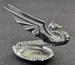 Nors Vintage 1934-1935 Chevy Pickup Truck Seahorse Hood Ornament Radiator Cap