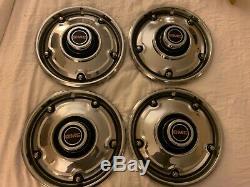 Nos 1973 Gmc Pickup Dog Dish Chrome Hub Cap Truck 73-79 Po1