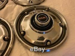 Nos 1973 Gmc Pickup Dog Dish Chrome Hub Cap Truck 73-79 Po1