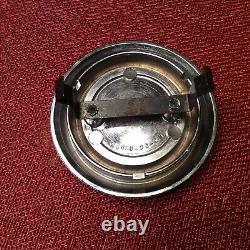 Nos Gm 1965 Chevy II Nova Ss C10 Truck Chrome Steering Wheel Horn Cap Gm 3858193