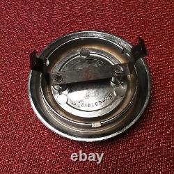 Nos Gm 1965 Chevy II Nova Ss C10 Truck Chrome Steering Wheel Horn Cap Gm 3858193