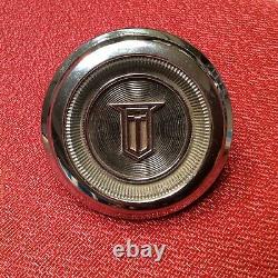 Nos Gm 1965 Chevy II Nova Ss C10 Truck Chrome Steering Wheel Horn Cap Gm 3858193