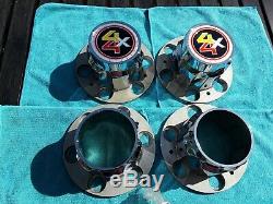 Nos Gm 1973-87 Chevy Gmc Truck 4x4 Rally Wheel Center Caps 76 77 78 79 80 81 85