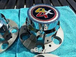 Nos Gm 1973-87 Chevy Gmc Truck 4x4 Rally Wheel Center Caps 76 77 78 79 80 81 85