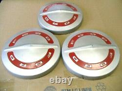 OEM 1960's Ford Truck F100 Hub caps set of 3 Original Dog Dish Hubcaps (NOS)