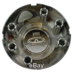 OEM Chrome Rear 8 Lug Wheel Center Cap for Ford Super Duty Dually Pickup Truck