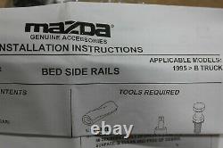 OEM Factory 95-09 Mazda B Series Truck Bed Side Rail Caps Tie Downs Ranger Box