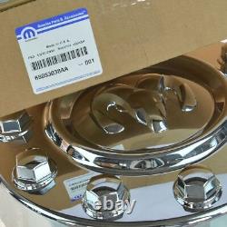 OEM Mopar Wheel Hub Center Cap Cover Front Chrome for 11-16 Ram 4500 5500 New