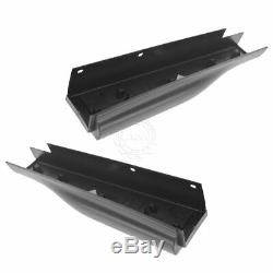 OEM Tailgate Molding Trim End Cap Charcoal Pair Set for Ford Pickup Flex Step