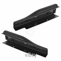 OEM Tailgate Molding Trim End Cap Charcoal Pair Set for Ford Pickup Flex Step