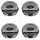 Oem Wheel Hub Center Cap With Logo Set Of 4 Chrome For Ford Expedition F150 New
