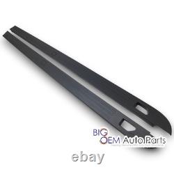 OEM new Silverado Sierra Truck HD Dually 8' Long Bed Rail Cap black Moldings Set