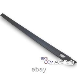 OEM new Silverado Sierra Truck HD Dually 8' Long Bed Rail Cap black Moldings Set