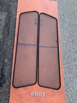 OEM truck cap side windows screens Leer 100 XQ removed From Toyota Tundra 2018
