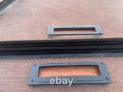 OEM truck cap side windows screens Leer 100 XQ removed From Toyota Tundra 2018
