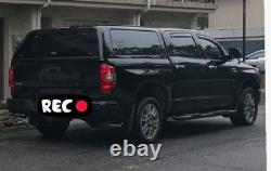 OEM truck cap side windows screens Leer 100 XQ removed From Toyota Tundra 2018