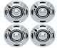 Oer Reproduction Chrome Plated Hub Cap Set 1957-1960 Chevy Pickup Truck 1/2 Ton