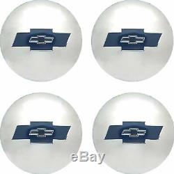 OER Reproduction Stainless Steel Hub Cap Set 1954-1955 Chevy Pickup Truck 1/2Ton