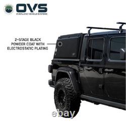 OVS 70100003 Expedition Truck Cap WithFull Wing Doors For 20-26 Jeep Gladiator