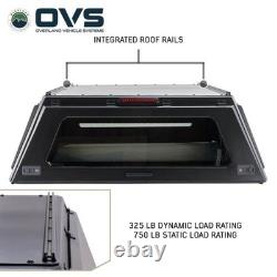 OVS 70100003 Expedition Truck Cap WithFull Wing Doors For 20-26 Jeep Gladiator