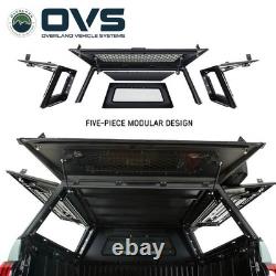 Overland Vehicle Systems 70200003 Expedition Truck Cap for 20-26 Jeep Gladiator