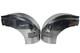 Pair Of Heavy Duty Cast Aluminum Corner Caps Left / Right Hand For Box Truck