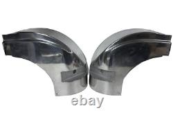 PAIR of HEAVY DUTY CAST ALUMINUM CORNER CAPS LEFT / RIGHT HAND for BOX TRUCK