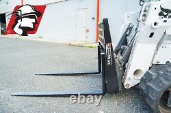 Pair Forklift Forks 1.57x4x48 Class 2A Fork 5,500 Lbs Cap Frame Not Included