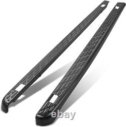 Pair of Stepside Bed Rail Caps WithStake Holes Compatible with 07-13 Silverado/Sie