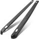 Pair Of Stepside Bed Rail Caps Withstake Holes Compatible With 07-13 Silverado/sie