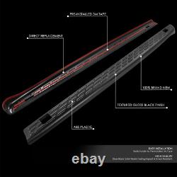 Pair of Stepside Bed Rail Caps WithStake Holes Compatible with 07-13 Silverado/Sie