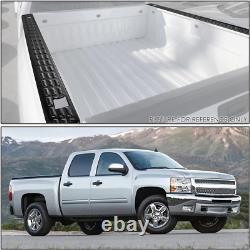Pair of Stepside Bed Rail Caps WithStake Holes Compatible with 07-13 Silverado/Sie