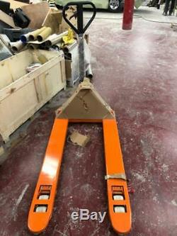 Pallet Jack Double Wheeler Strong Hand Truck 27 X 48 5500 Lb Cap