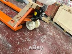 Pallet Jack Double Wheeler Strong Hand Truck 27 X 48 5500 Lb Cap