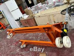 Pallet Jack Double Wheeler Strong Hand Truck 27 X 48 5500 Lb Cap