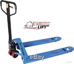 Pallet Jack Hand Truck 27 X 48 5500 Lb Cap New 1-year Warranty Ships Free