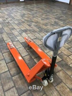 Pallet Jack Hand Truck 27 X 48 6600 Lb Cap New 1-year Warranty