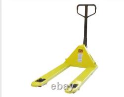 Pallet Truck 5500 Lb Cap 27x48 Single Poly