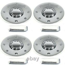 Panther Wheels Chrome Wheel Rim Center Cap EMR0330-TRUCK-CAP / LG0907-23 + BOLT