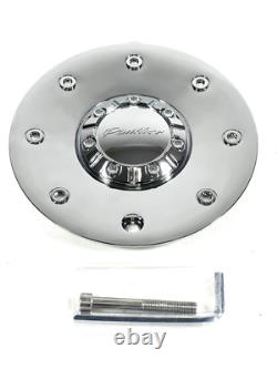 Panther Wheels Chrome Wheel Rim Center Cap EMR0330-TRUCK-CAP / LG0907-23 + BOLT