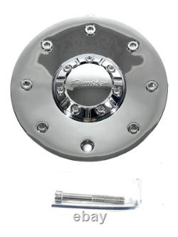 Panther Wheels Chrome Wheel Rim Center Cap EMR0330-TRUCK-CAP / LG0907-23 + BOLT
