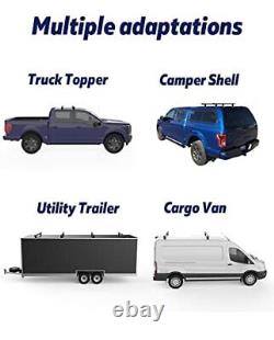 Pickup Truck Topper Ladder Rack Camper Shell Roof Rack For Van Trailer Truck Cap