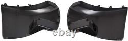 Plastic Front Bumper End Caps for 2007-2013 Chevrolet Pickup Trucks