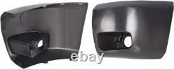 Plastic Front Bumper End Caps for 2007-2013 Chevrolet Pickup Trucks