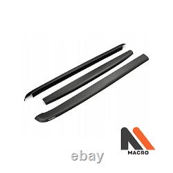 Plastic Truck Bed Rail Caps Fit Mercedes-Benz X-Class (2017-2020)