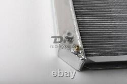 Polish 3 Row Aluminum Radiator Fit 88-00 C1500 C/k Series Chevy Gmc Truck 34 W