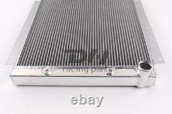 Polish 3 Rows Aluminum Radiator For 1947-1954 Chevy 3100/3600/3800 Truck Pickup