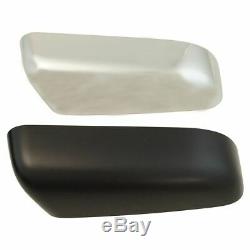 Power Heated Signal Memory Mirrors withChrome & Black Caps Pair Set for 04-13 F150