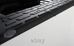 - Quad Cap Bed Rail Protectors 2007 2013 GMC Sierra 1500 Short Bed 5.8 Bl