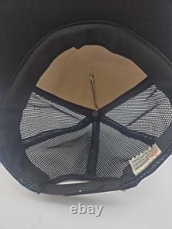 RARE Vintage Grave Digger Monster Truck Black Cap Logo 80s Trucker